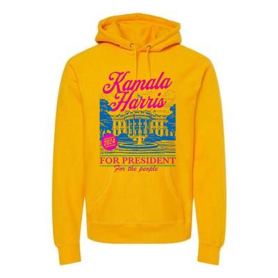 Kamala Harris For The People 2024 Election President Premium Hoodie