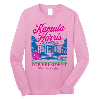 Kamala Harris For The People 2024 Election President Long Sleeve Shirt