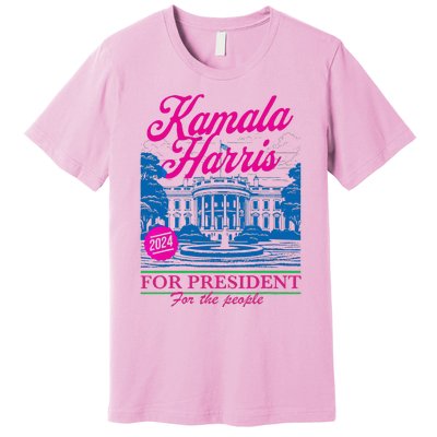 Kamala Harris For The People 2024 Election President Premium T-Shirt