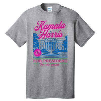 Kamala Harris For The People 2024 Election President Tall T-Shirt