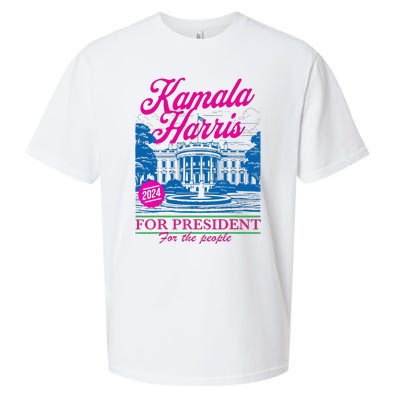 Kamala Harris For The People 2024 Election President Sueded Cloud Jersey T-Shirt