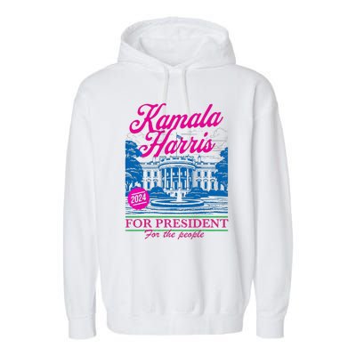 Kamala Harris For The People 2024 Election President Garment-Dyed Fleece Hoodie