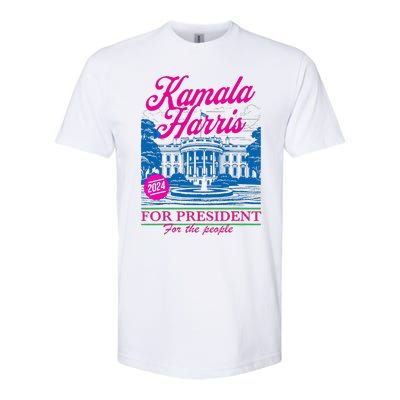 Kamala Harris For The People 2024 Election President Softstyle CVC T-Shirt