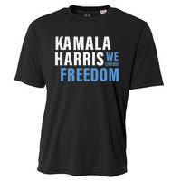 Kamala Harris For President 2024 Election Campaign Freedom Cooling Performance Crew T-Shirt