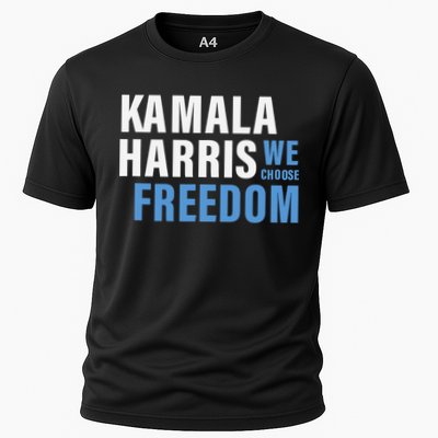 Kamala Harris For President 2024 Election Campaign Freedom Cooling Performance Crew T-Shirt