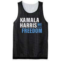 Kamala Harris For President 2024 Election Campaign Freedom Mesh Reversible Basketball Jersey Tank