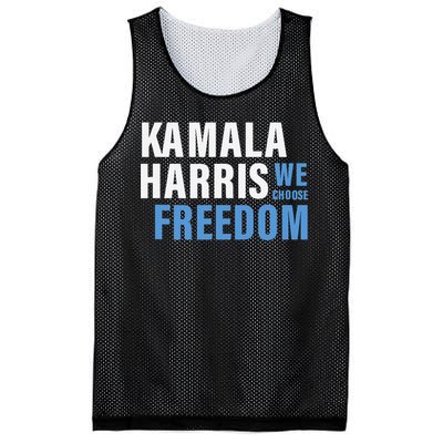 Kamala Harris For President 2024 Election Campaign Freedom Mesh Reversible Basketball Jersey Tank