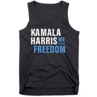 Kamala Harris For President 2024 Election Campaign Freedom Tank Top