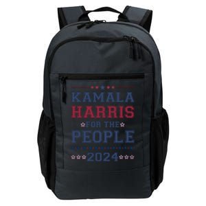 Kamala Harris For The People 2024 Election Daily Commute Backpack