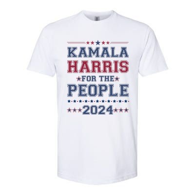 Kamala Harris For The People 2024 Election Softstyle® CVC T-Shirt