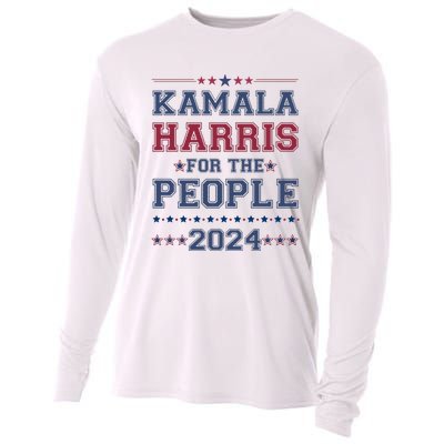 Kamala Harris For The People 2024 Election Cooling Performance Long Sleeve Crew