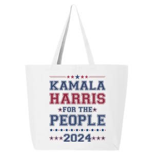 Kamala Harris For The People 2024 Election 25L Jumbo Tote