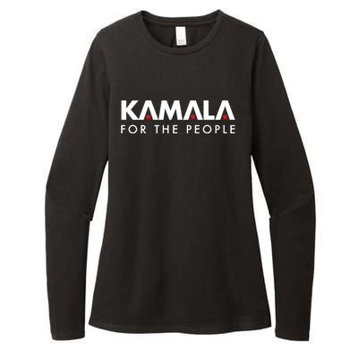 Kamala Harris For The People Womens CVC Long Sleeve Shirt