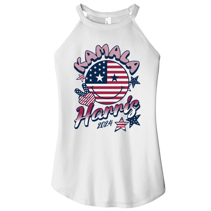 Kamala Harris For President 2024 Women’s Perfect Tri Rocker Tank