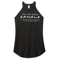 Kamala Harris For President 2024 Women’s Perfect Tri Rocker Tank