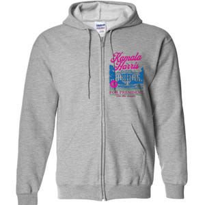 Kamala Harris For The People 2024 Election President Full Zip Hoodie