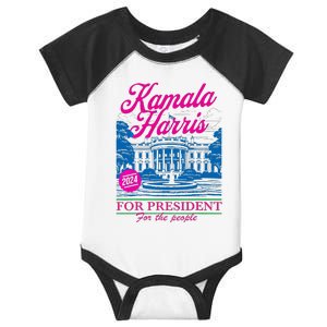 Kamala Harris For The People 2024 Election President Infant Baby Jersey Bodysuit