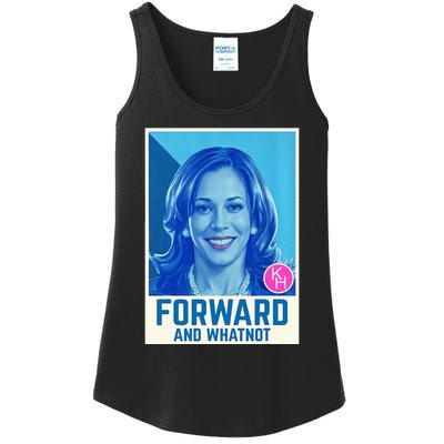 Kamala Harris Forward And Whatnot 2024 Presidential Ladies Essential Tank