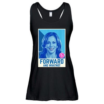 Kamala Harris Forward And Whatnot 2024 Presidential Ladies Essential Flowy Tank