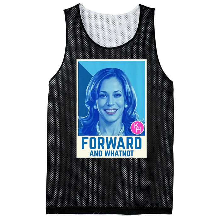 Kamala Harris Forward And Whatnot 2024 Presidential Mesh Reversible Basketball Jersey Tank