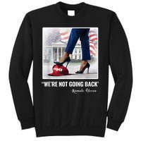 Kamala Harris For Women Were Not Going Back Vote Blue Sweatshirt