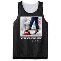 Kamala Harris For Women Were Not Going Back Vote Blue Mesh Reversible Basketball Jersey Tank