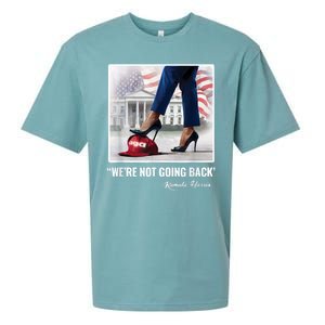 Kamala Harris For Women Were Not Going Back Vote Blue Sueded Cloud Jersey T-Shirt