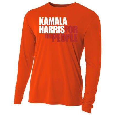 Kamala Harris For The People Political Cooling Performance Long Sleeve Crew