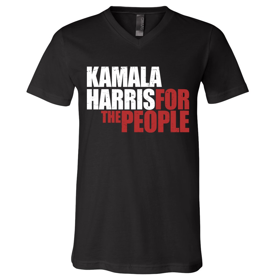 Kamala Harris For The People Political V-Neck T-Shirt