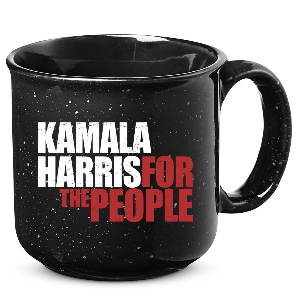 Kamala Harris For The People Political 15oz Campfire Ceramic Mug