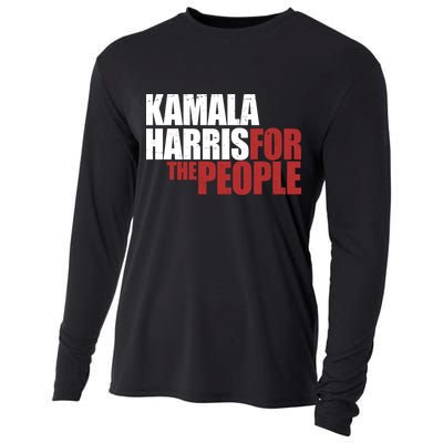 Kamala Harris For The People Political Cooling Performance Long Sleeve Crew