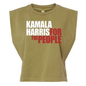 Kamala Harris For The People Political Garment-Dyed Women's Muscle Tee