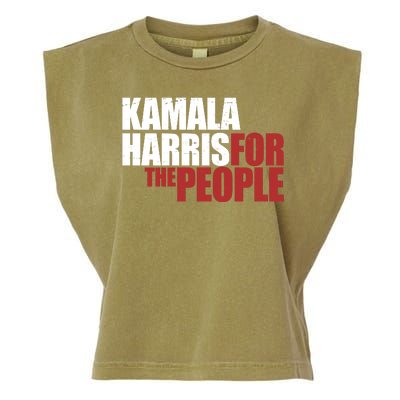 Kamala Harris For The People Political Garment-Dyed Women's Muscle Tee