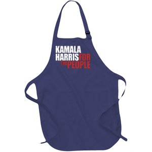 Kamala Harris For The People Political Full-Length Apron With Pockets