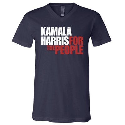 Kamala Harris For The People Political V-Neck T-Shirt