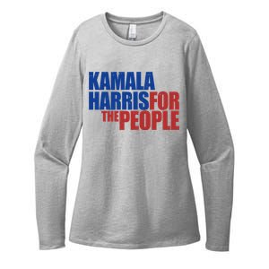 Kamala Harris For The People Political Womens CVC Long Sleeve Shirt