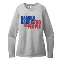 Kamala Harris For The People Political Womens CVC Long Sleeve Shirt