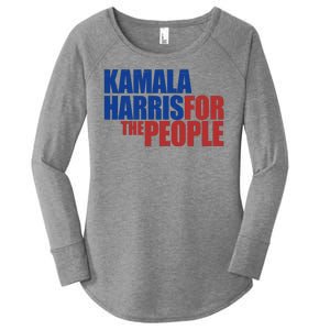 Kamala Harris For The People Political Women's Perfect Tri Tunic Long Sleeve Shirt