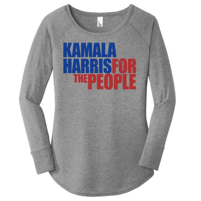 Kamala Harris For The People Political Women's Perfect Tri Tunic Long Sleeve Shirt