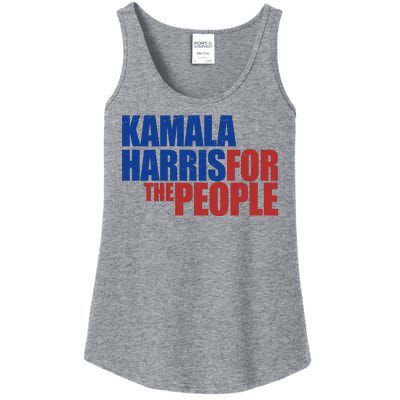 Kamala Harris For The People Political Ladies Essential Tank