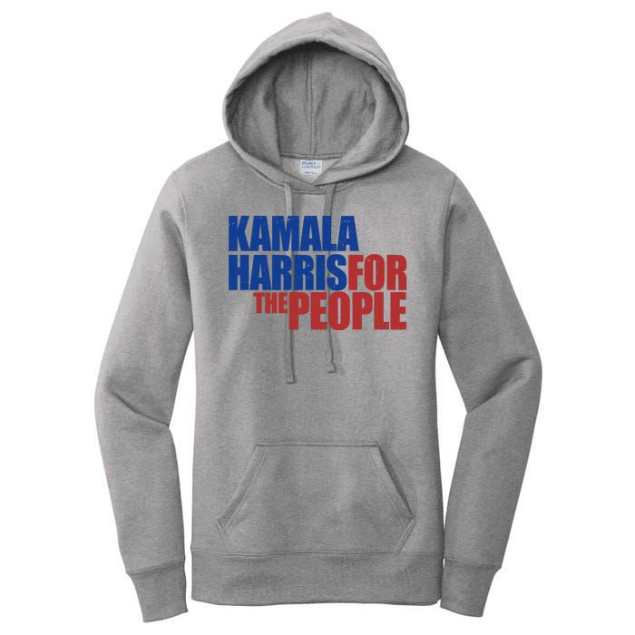 Kamala Harris For The People Political Women's Pullover Hoodie