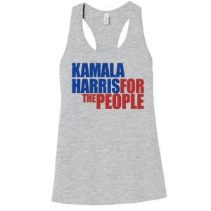 Kamala Harris For The People Political Women's Racerback Tank