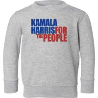 Kamala Harris For The People Political Toddler Sweatshirt