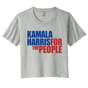 Kamala Harris For The People Political Women's Crop Top Tee