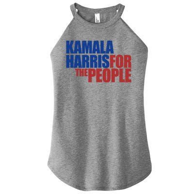 Kamala Harris For The People Political Women's Perfect Tri Rocker Tank