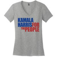 Kamala Harris For The People Political Women's V-Neck T-Shirt