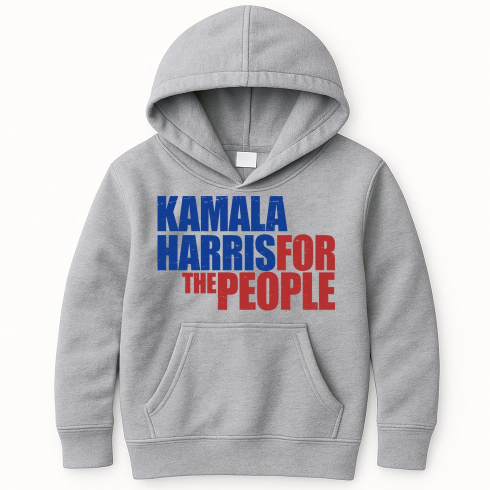 Kamala Harris For The People Political Kids Hoodie