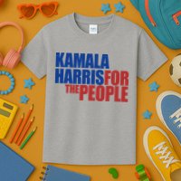 Kamala Harris For The People Political Kids T-Shirt