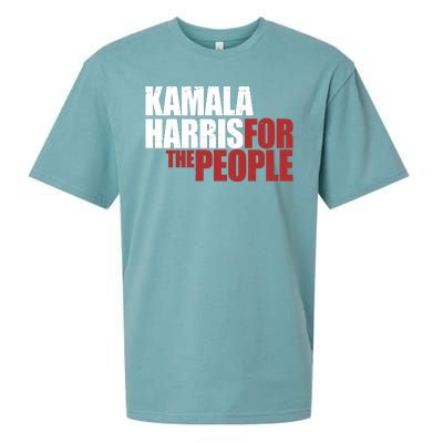 Kamala Harris For The People Political Sueded Cloud Jersey T-Shirt