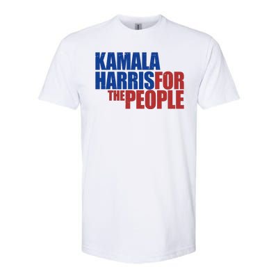 Kamala Harris For The People Political Softstyle® CVC T-Shirt